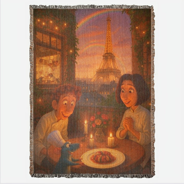 Paris Feast Blanket