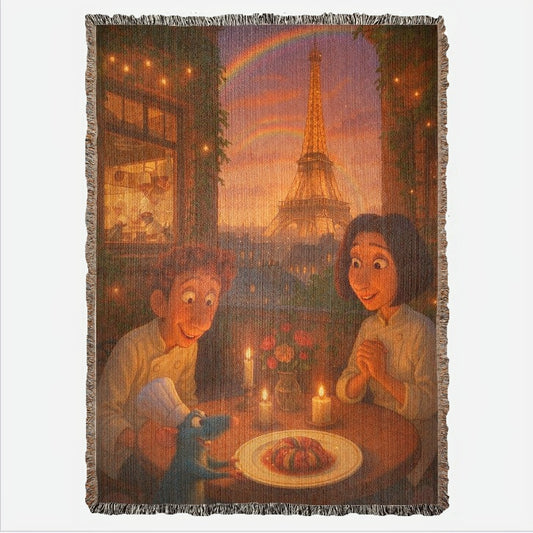 Paris Feast Blanket